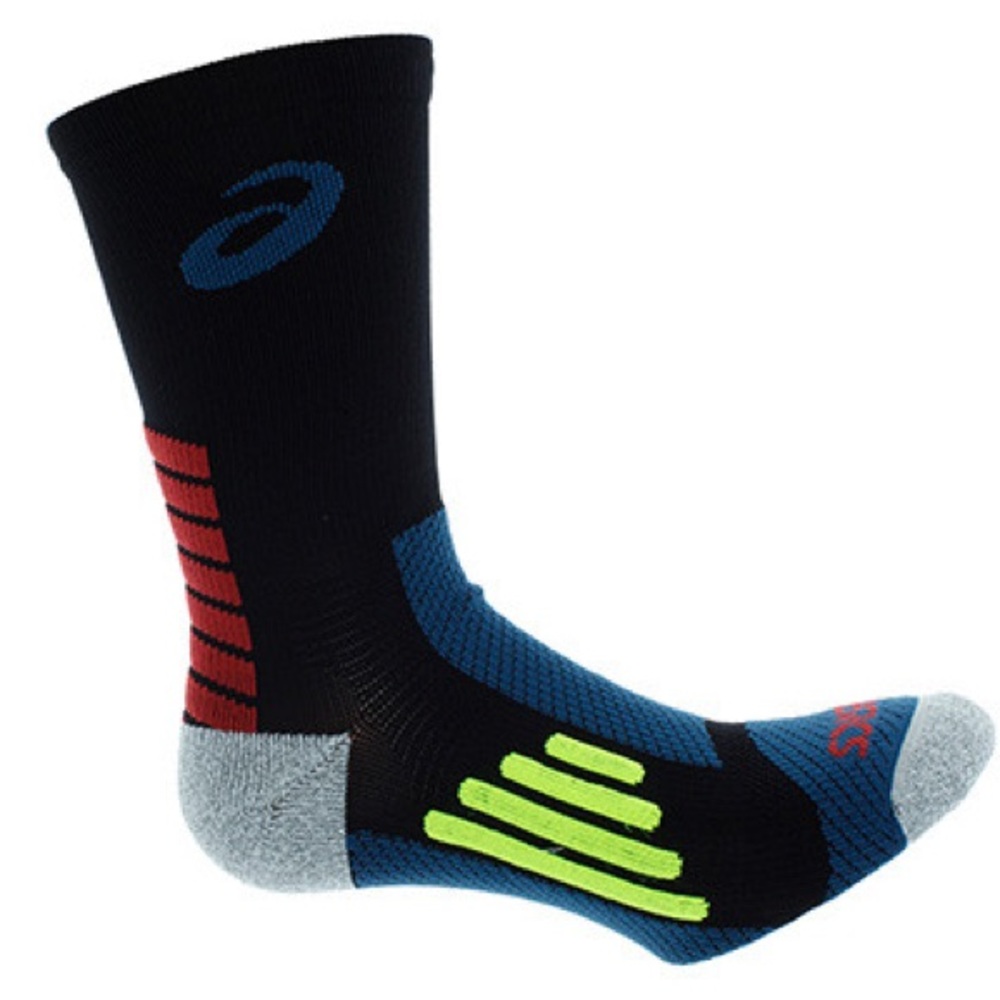 🆕 ASICS Rally Crew Socks Unisex 2 Pairs - Picture 4 of 8